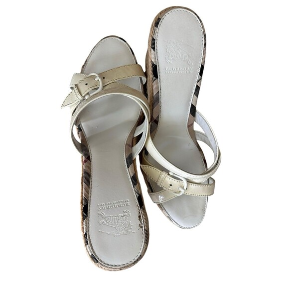 Burberry Women's Espadrille Wedge Sandals 39 - Picture 7 of 8